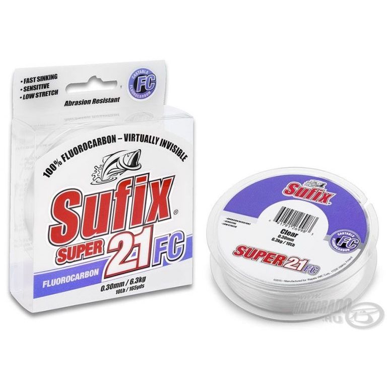 SUFIX Super 21 Fluorocarbon 50 m - 0,40 mm