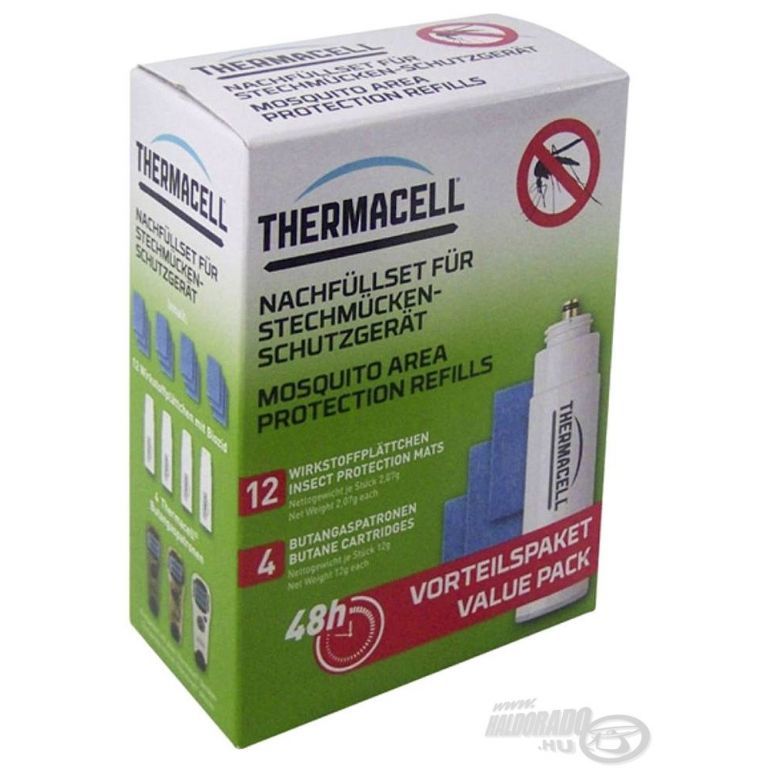 THERMACELL Utántöltő csomag szúnyogriasztó készülékhez