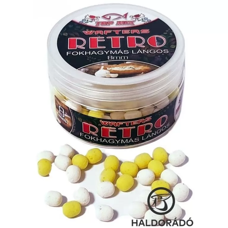 TOP MIX Retro Wafters 8 mm - Fokhagymás lángos / 1