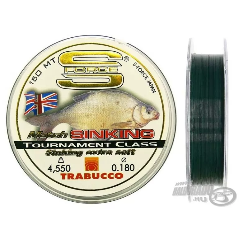 TRABUCCO S-Force Match Sinking 0,16 mm / 1