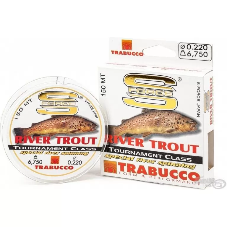 TRABUCCO S-Force Spin-River Trout 150 m - 0,22 mm / 1