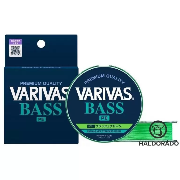 VARIVAS Bass PE X4 Flash Green 150 m - 0,8 / 1