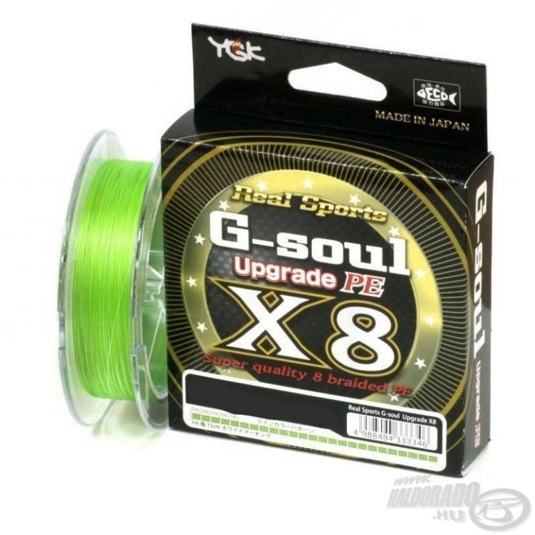 Ygk G Soul X8 Upgrade Braid Fluo Zold 150 M 0 128 Mm Haldorado Horgasz Aruhaz